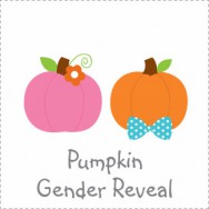 Pumpkin Gender Reveal Invitations